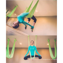 JW Cores diferentes Nylon de alta resistência anti-gravidade Fly Yoga Hammock Cadeira suspensa de ioga à prova d&#39;água Rede militar